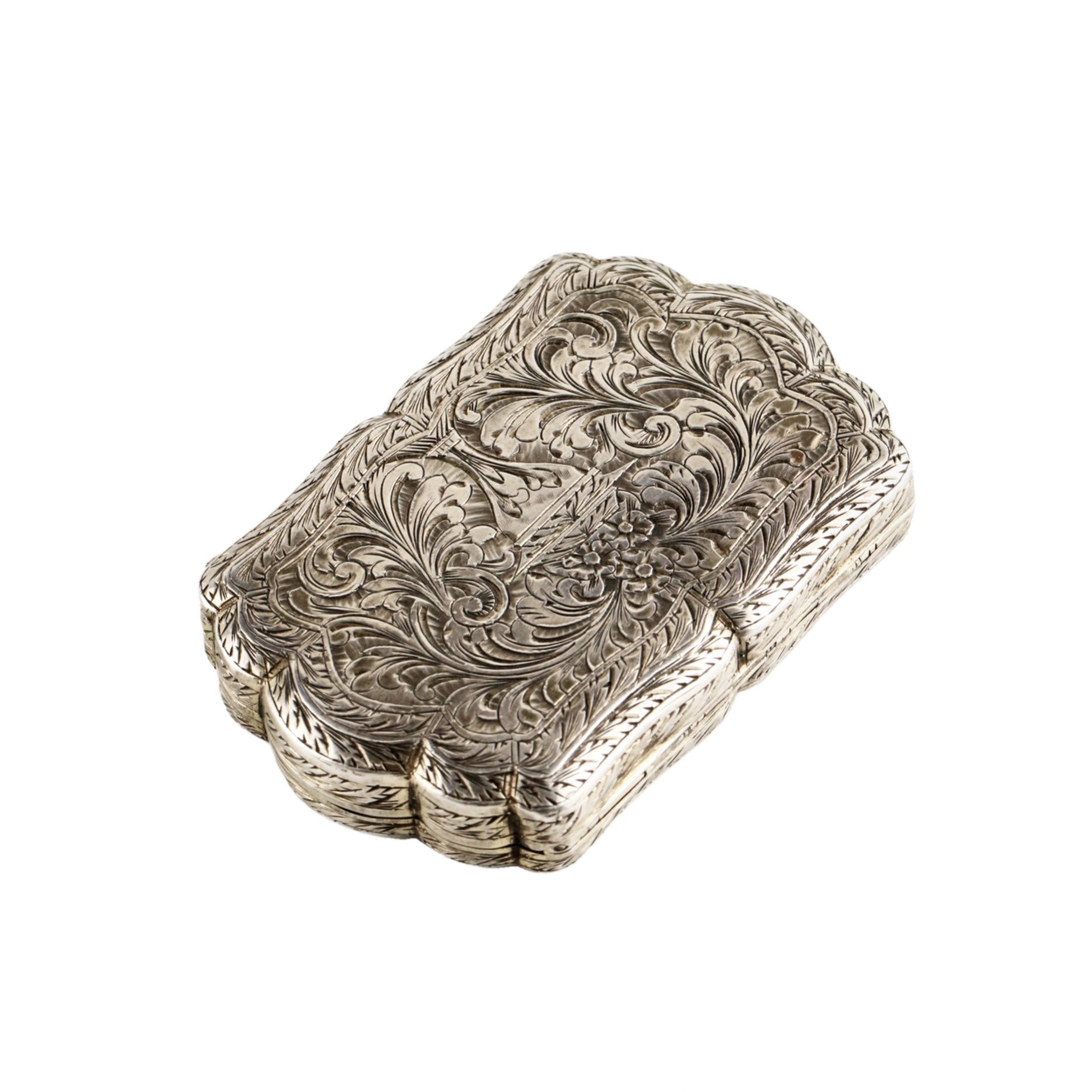 Silver snuffbox. - Image 6 of 9