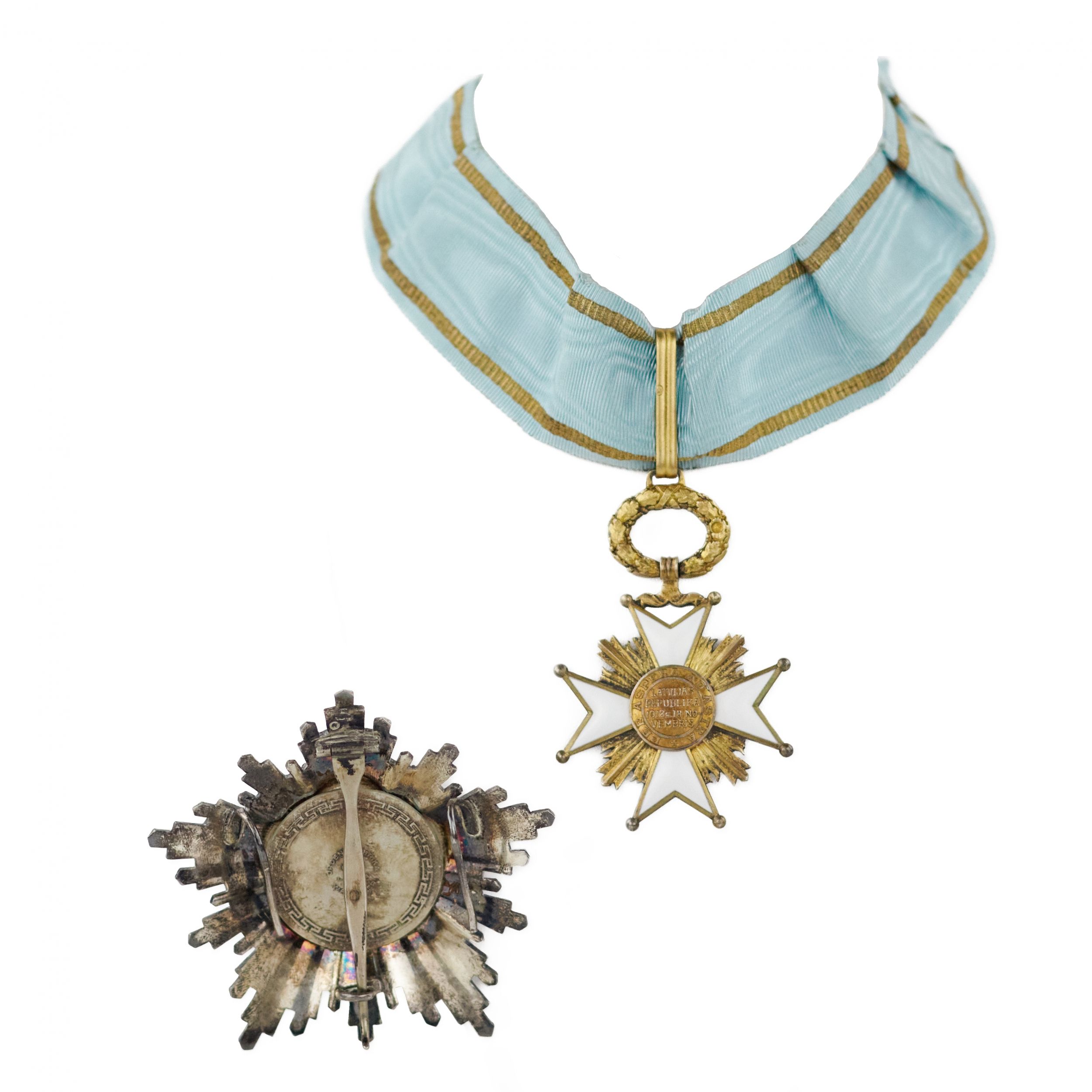 Latvia. Order of Three Stars, 2nd class 1920-30. V. F. Muller. - Image 2 of 12