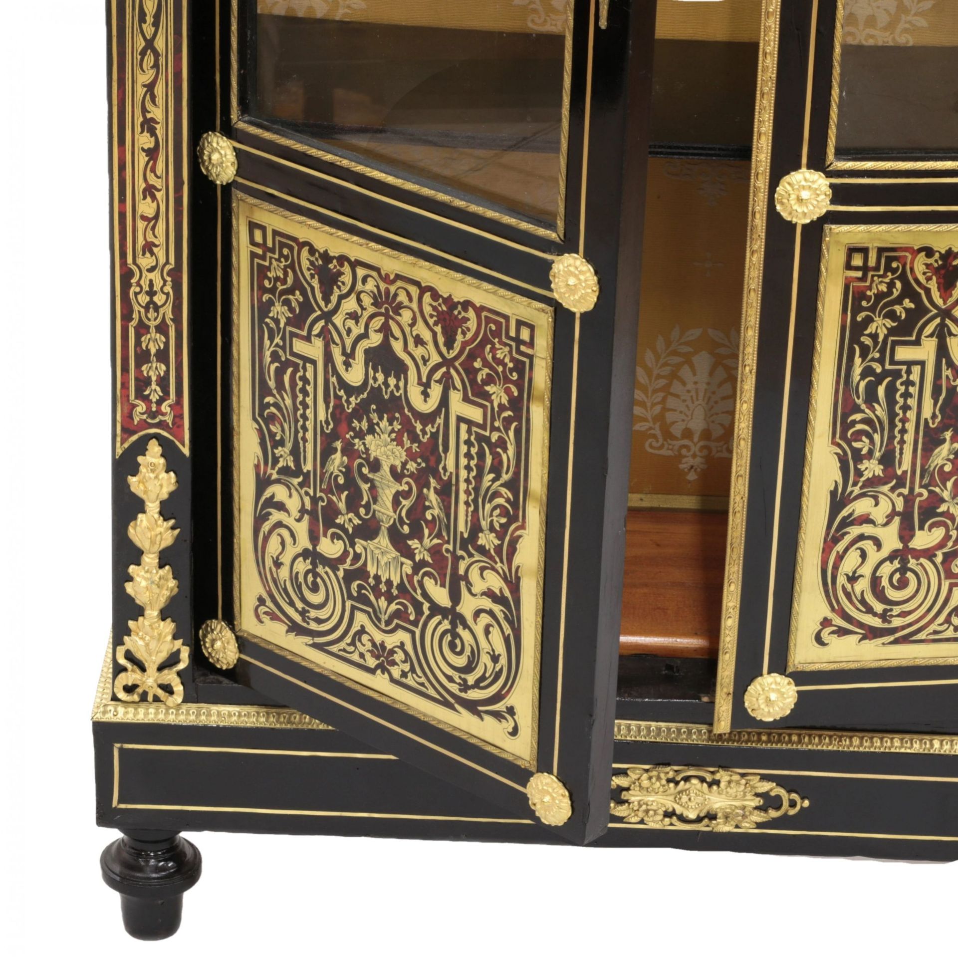 Showcase in Boulle style. 19th century. - Bild 5 aus 6