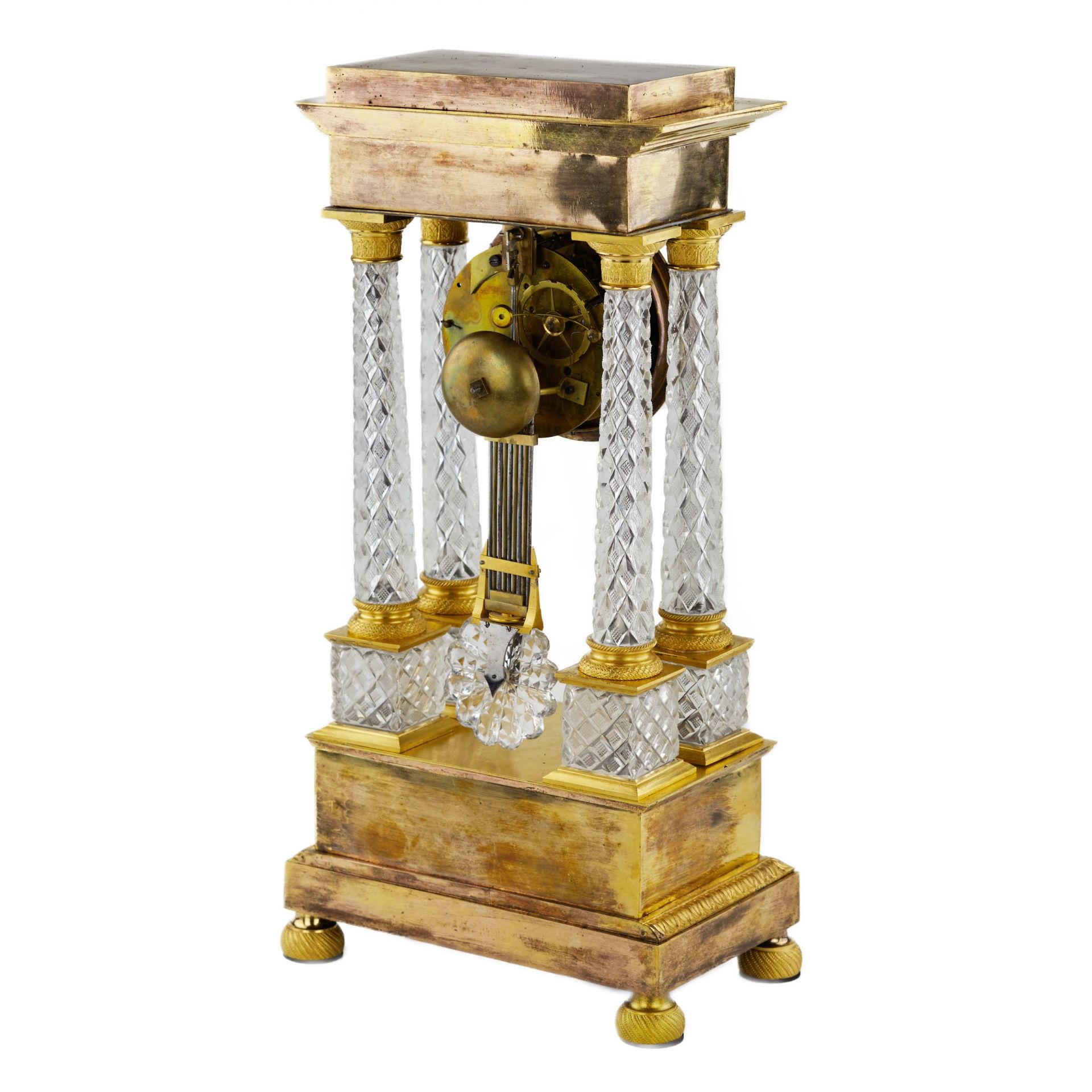 Empire style mantel clock. Paris. 1830. - Bild 5 aus 6