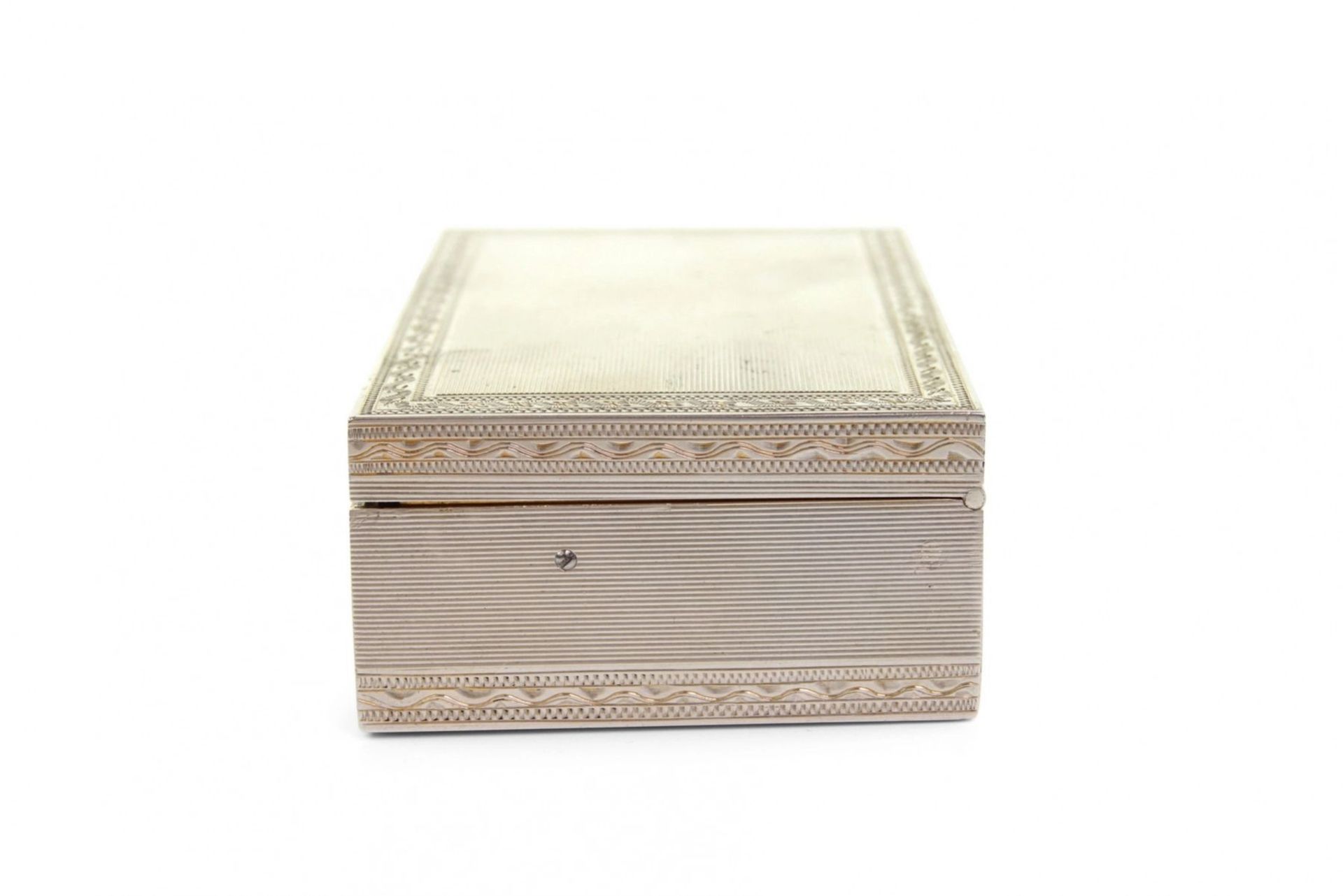 Rare silver erotic musical automatic box. - Image 11 of 15
