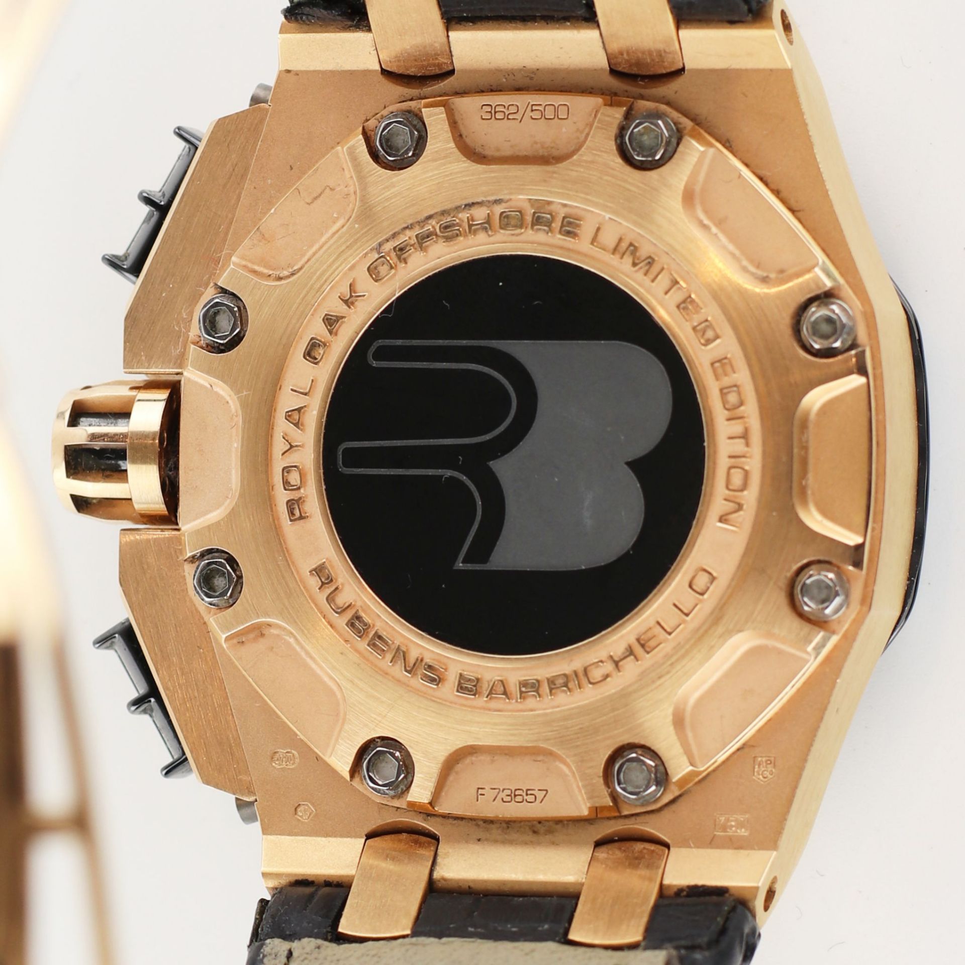 Mens 18K gold watch Audemars Piguet Royal Oak Offshore Rubens Barrichello - Bild 6 aus 9