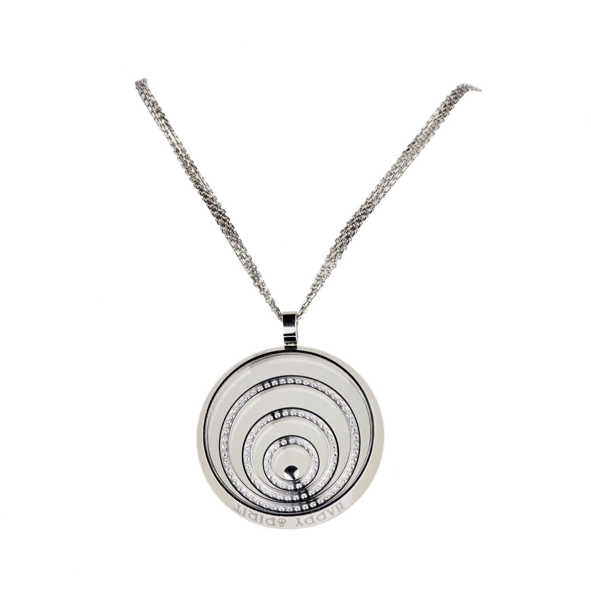 Chopard white gold pendant with diamonds. - Bild 3 aus 10