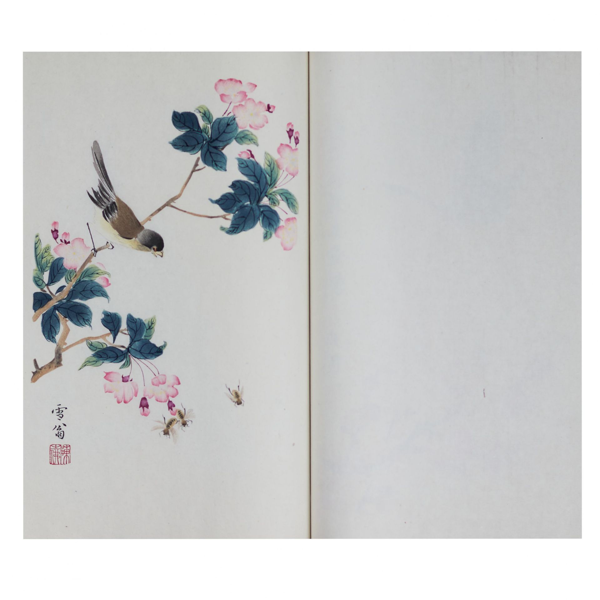 Collection of Chinese paintings by Guo-Hua, edited by Guo Mozhuo. China. 20th century. - Bild 11 aus 14