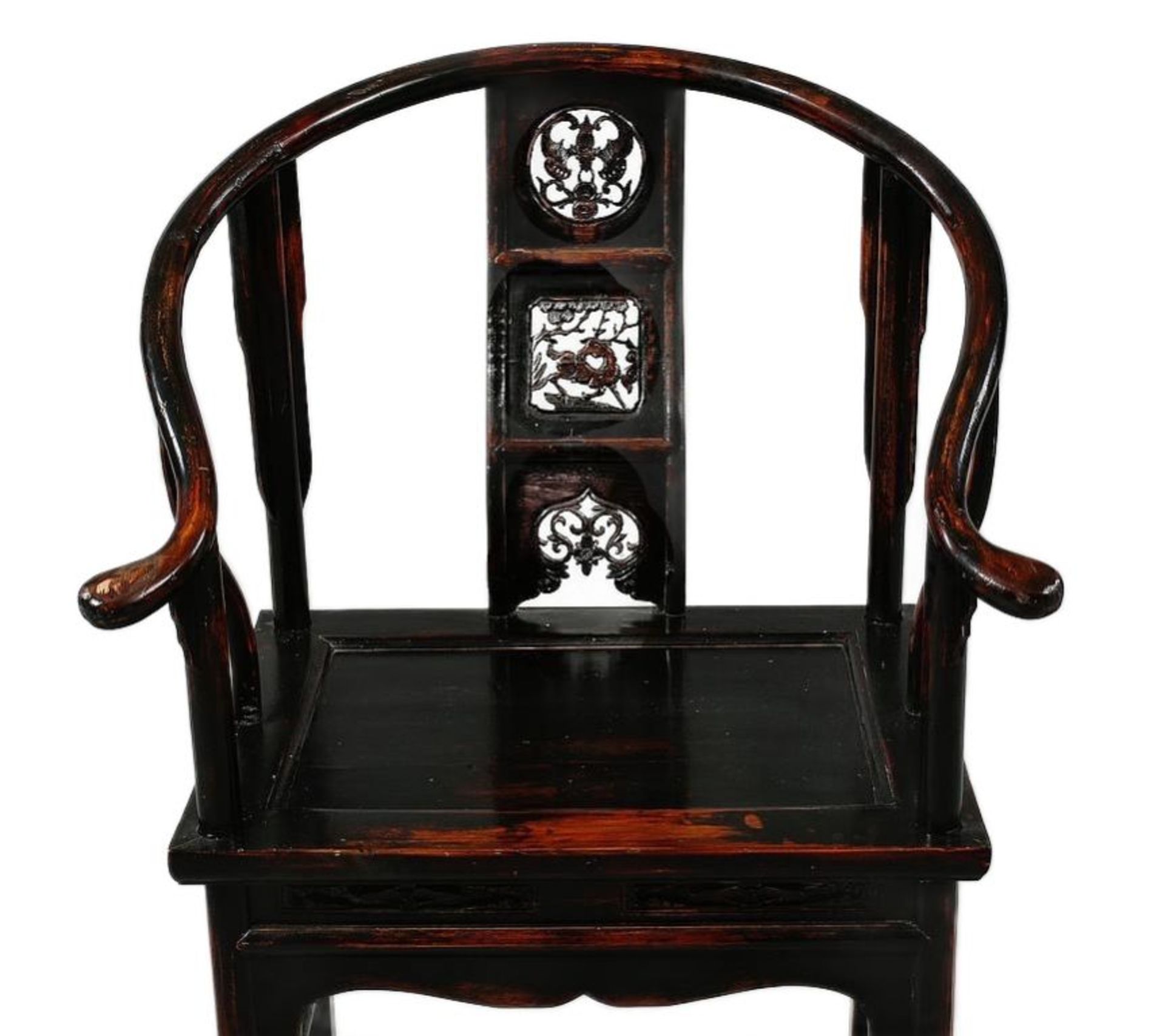 Huanghuali chair, Qing dynasty, 19th century - Bild 2 aus 5