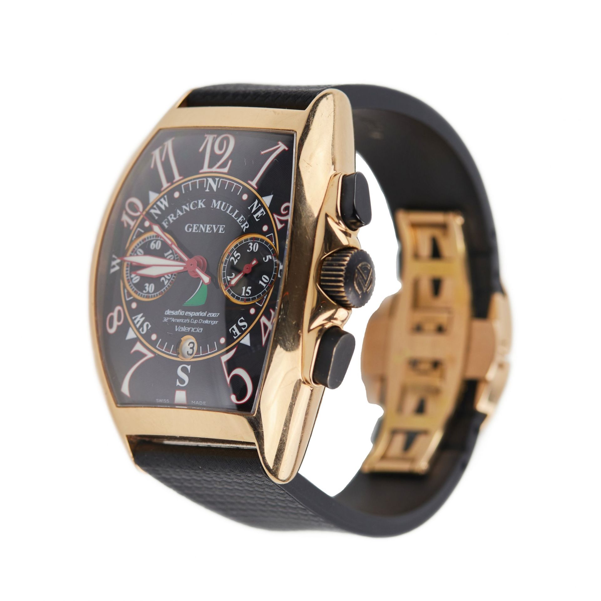 Gold wrist watch by Franck Muller. Master of Complications. - Bild 2 aus 6