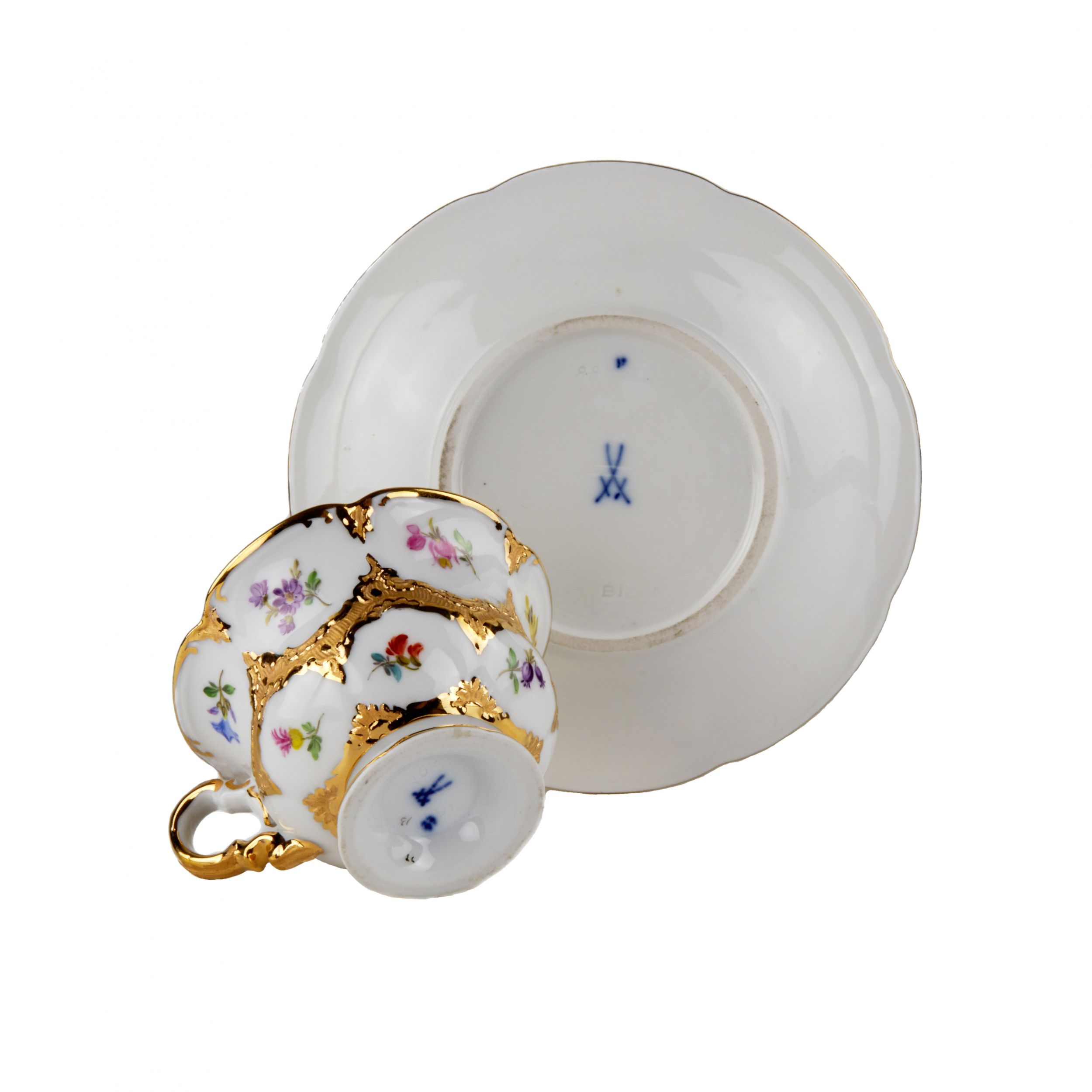 Meissen coffee service for 6 persons. - Image 5 of 9