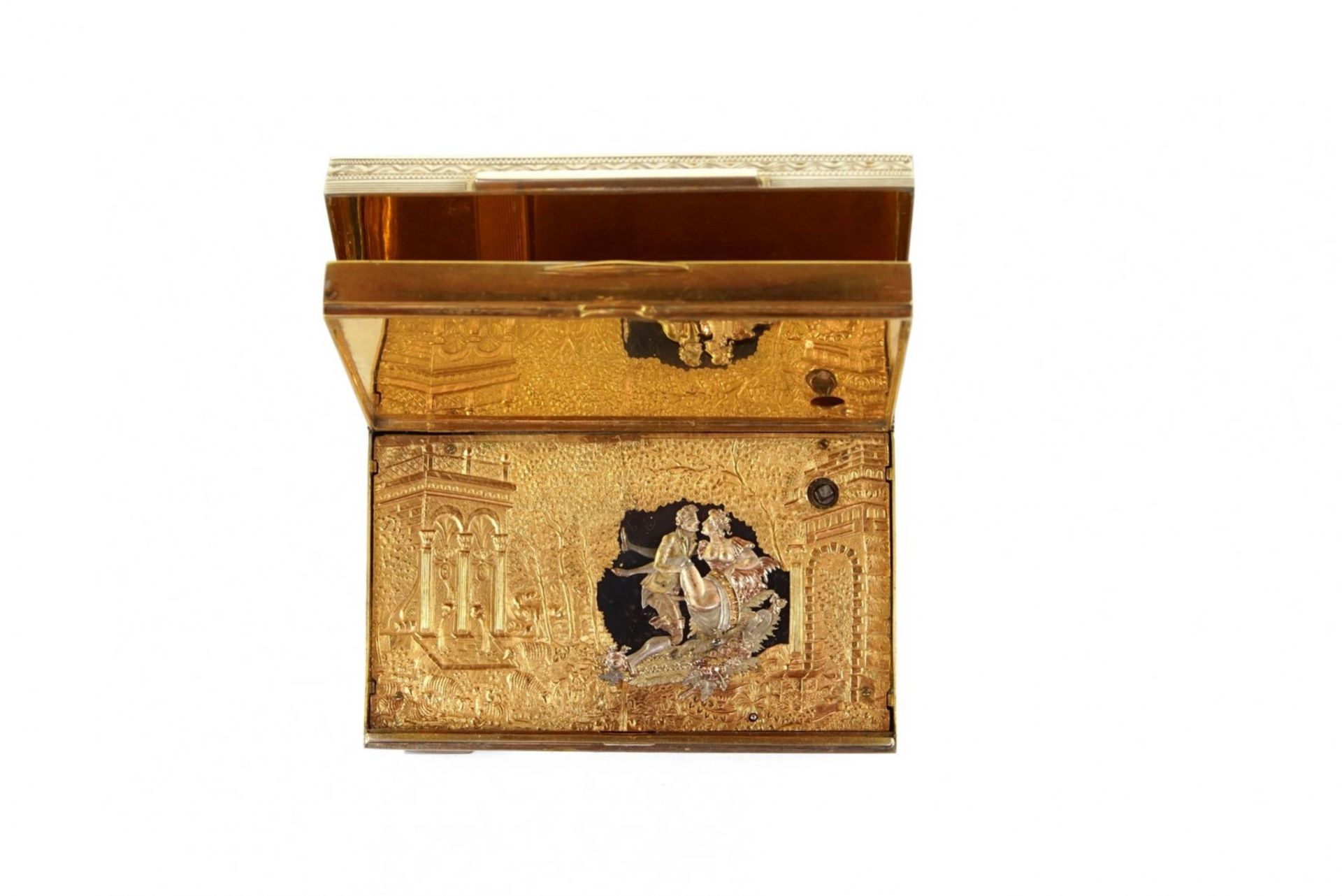 Rare silver erotic musical automatic box. - Bild 3 aus 15