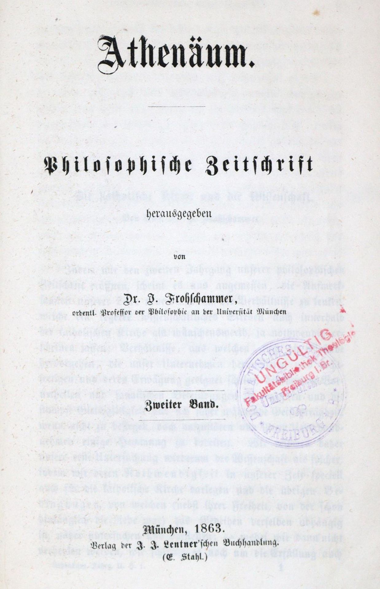 Frohschammer,J. (Hrsg.). - Bild 3 aus 4