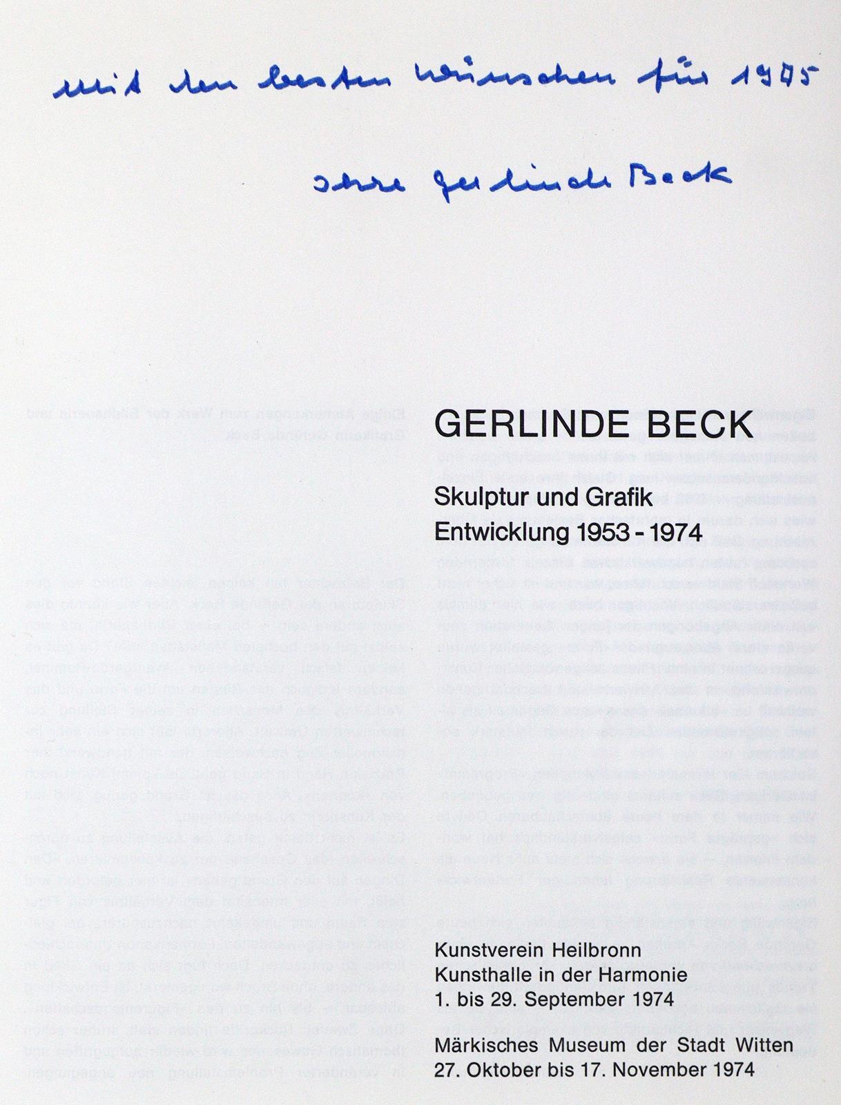 Beck, Gerline. - Image 6 of 11
