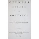 Voltaire,(F.M.Arouet de).