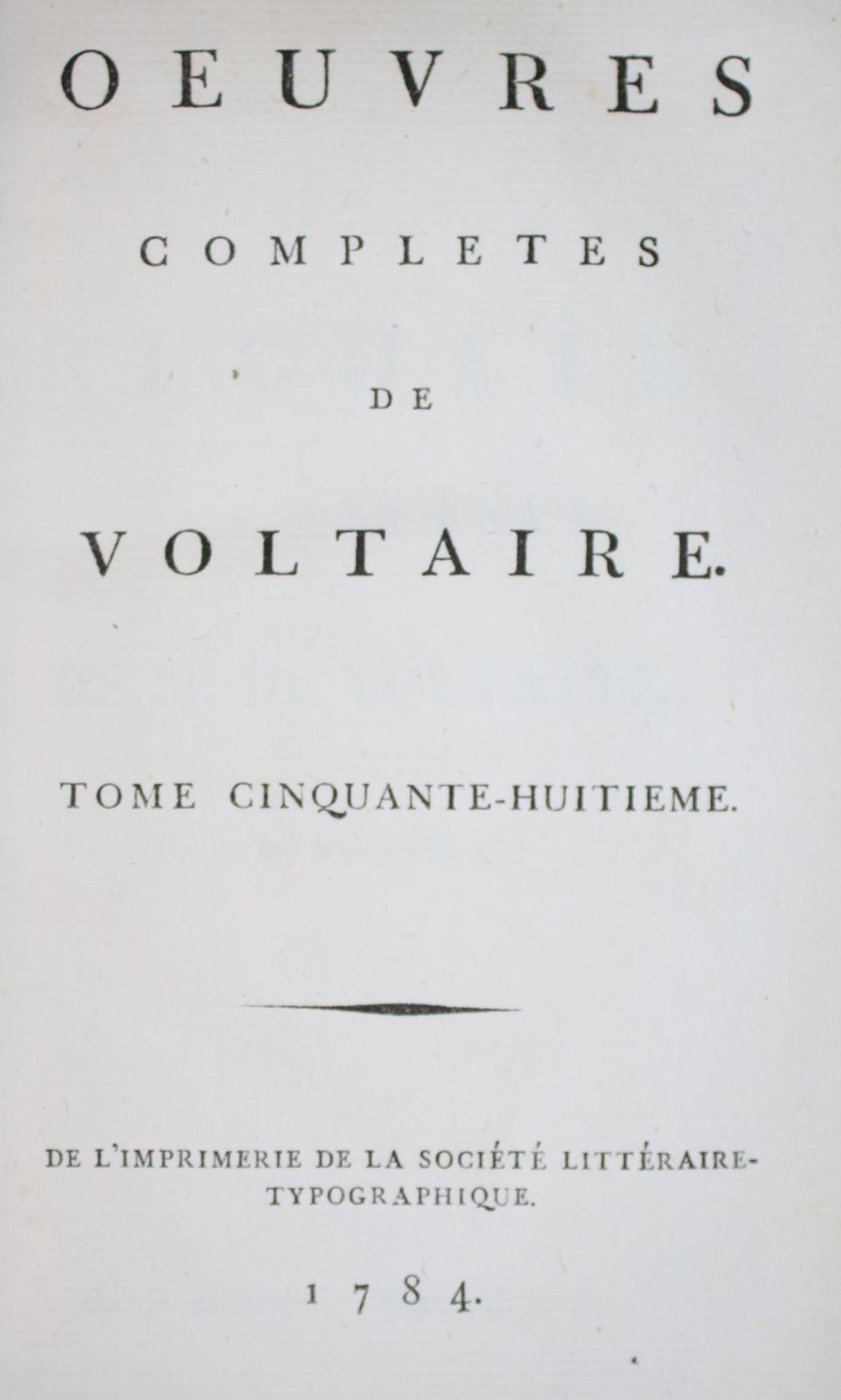 Voltaire,(F.M.Arouet de).