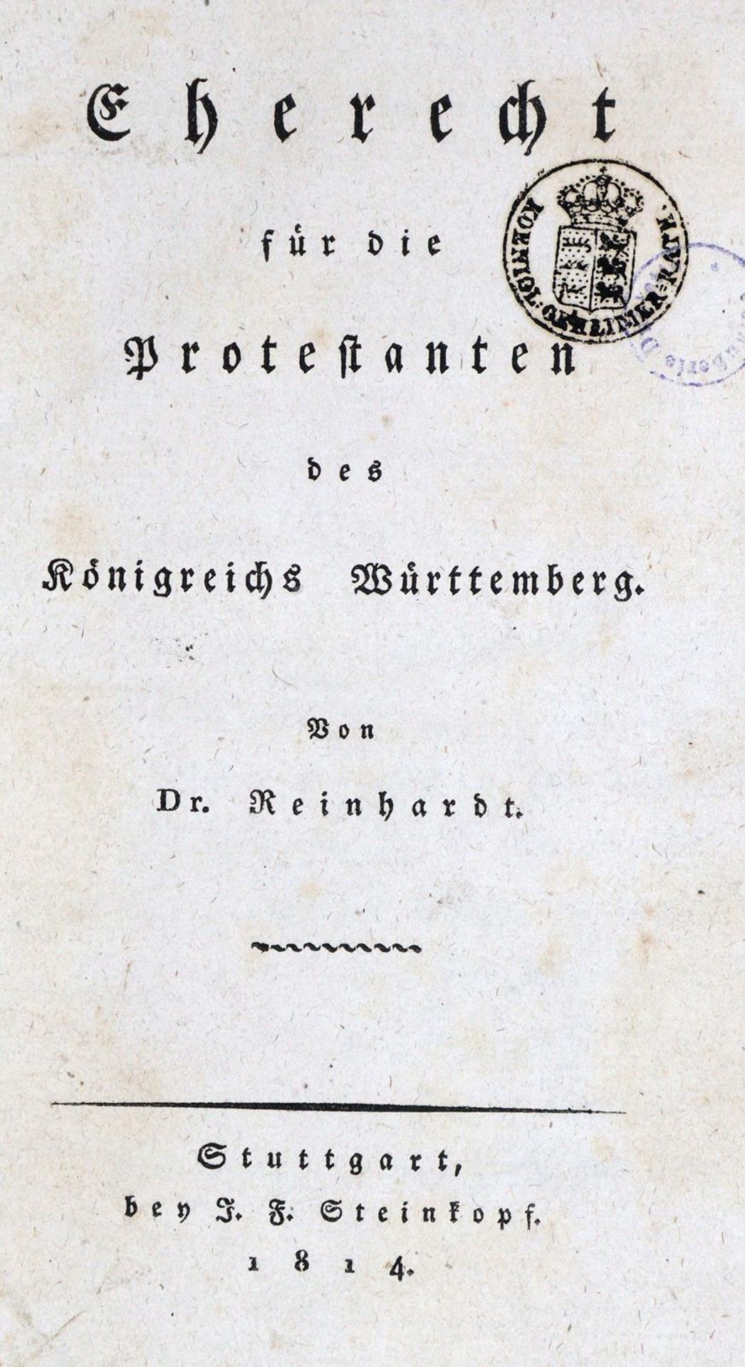 Reinhardt,(K.F.v.).