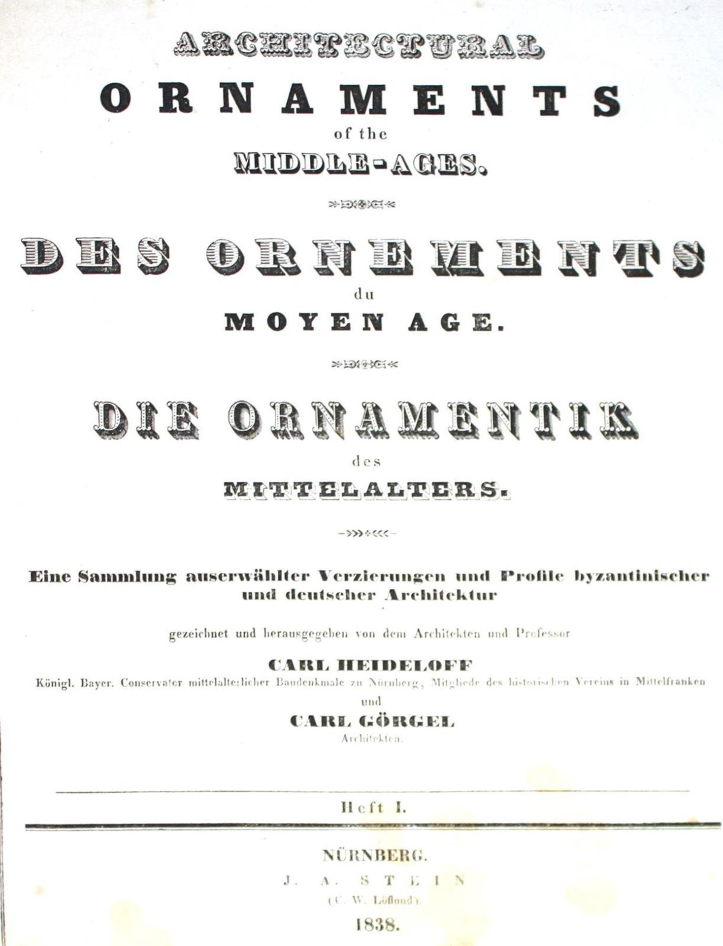 Heideloff,C. u. C.Görgel.