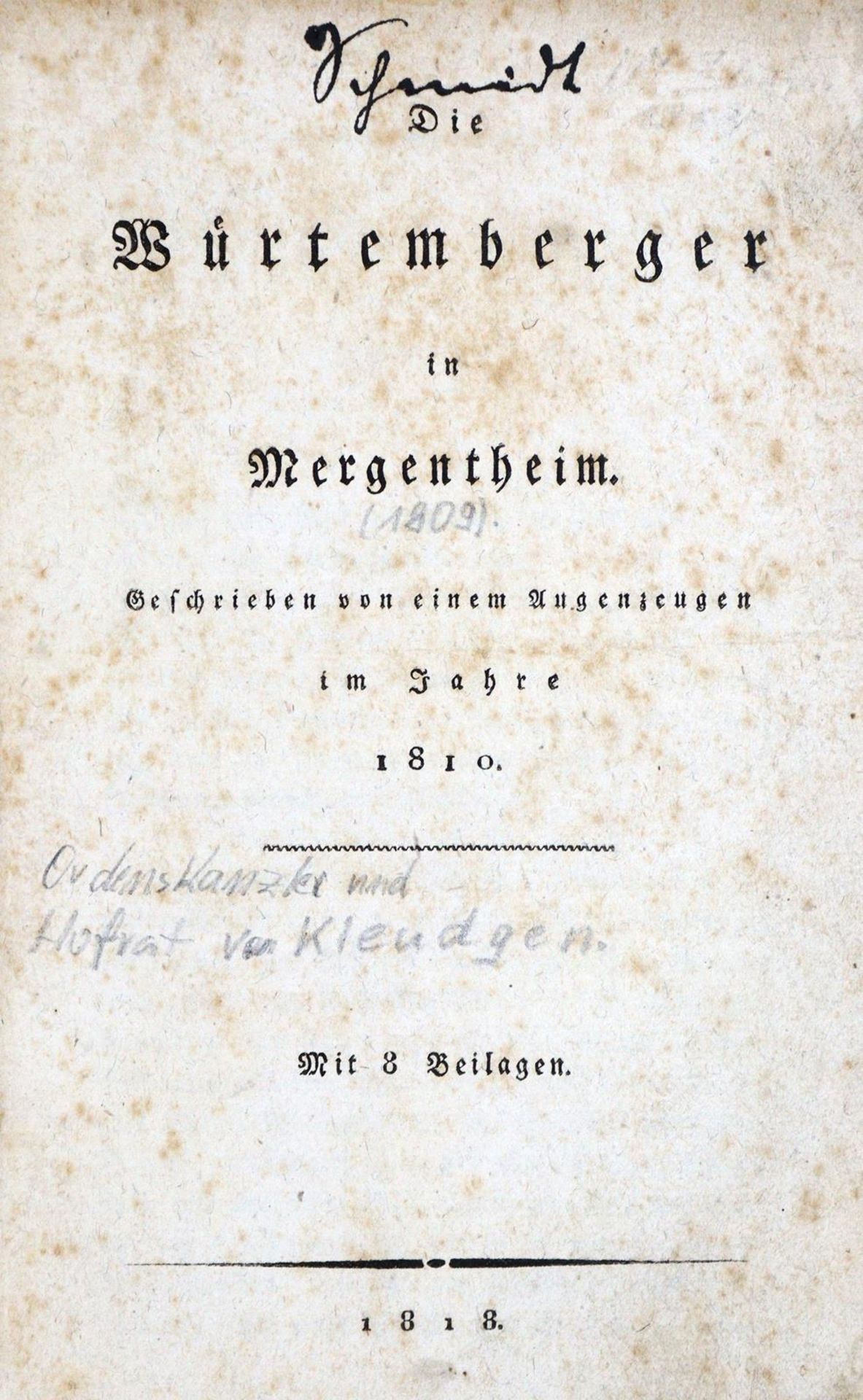 (Kleudgen,J.M.J.v.).