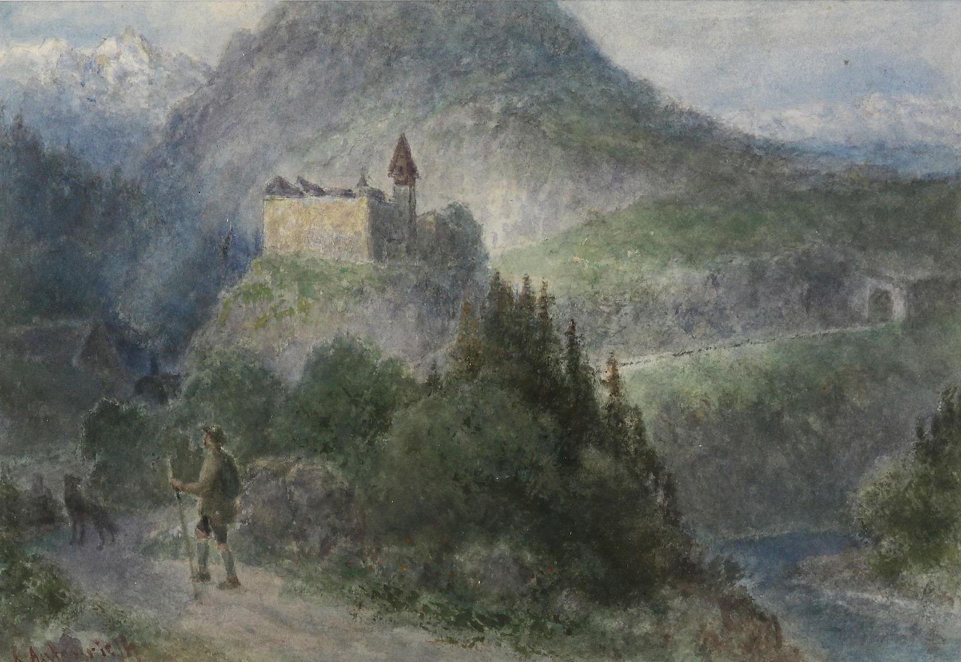 Burg Wiesberg.