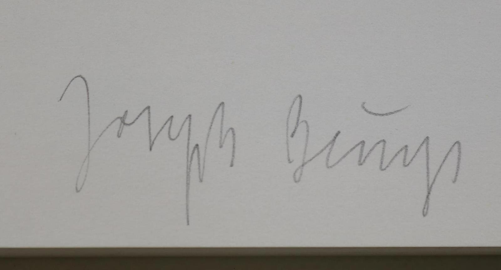 Joseph Beuys. - Image 2 of 2