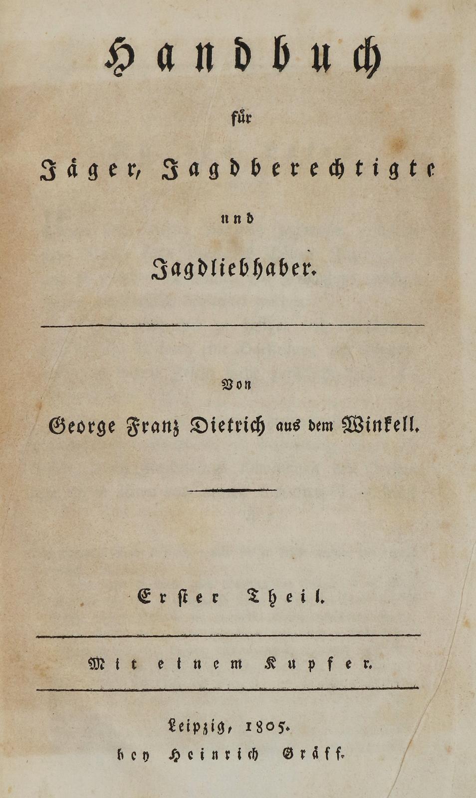 Winkell,G.F.D.aus dem. - Image 2 of 3