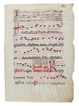 Antiphonarblatt.