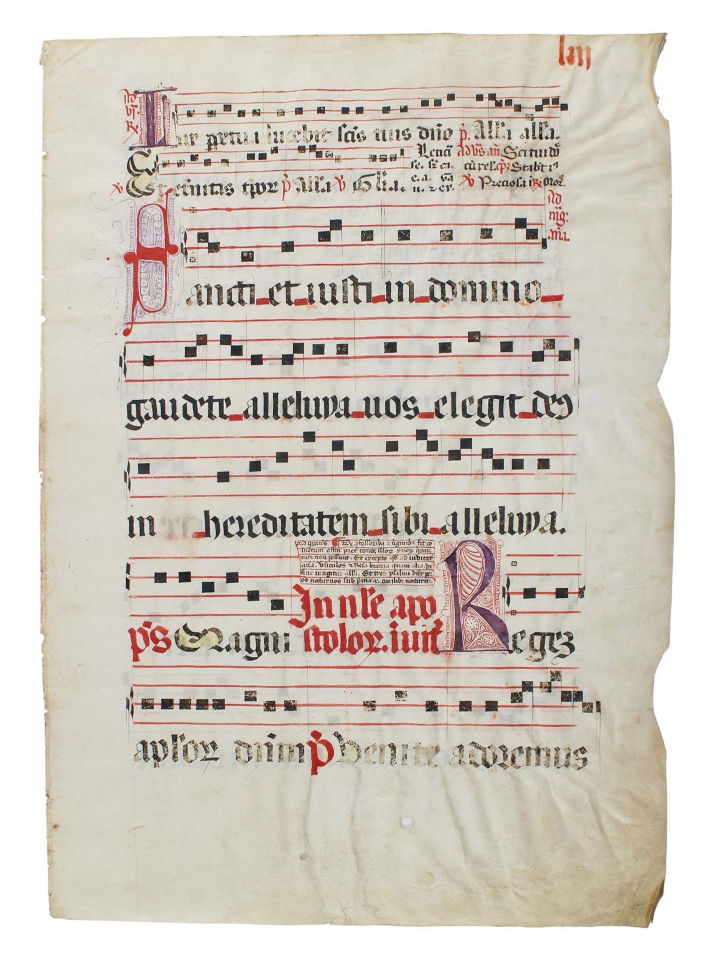 Antiphonarblatt.