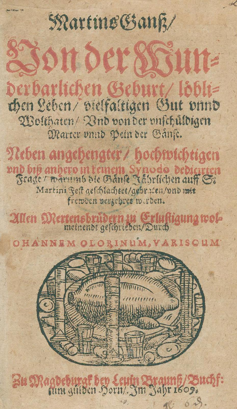 Johann Olorinus Variscus (i.e. J. Sommer). - Image 2 of 2