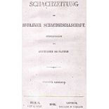 (Deutsche) Schachzeitung -(KOPIE) der Berliner Schachgesellschaft. Herausgegeben von Anderssen und