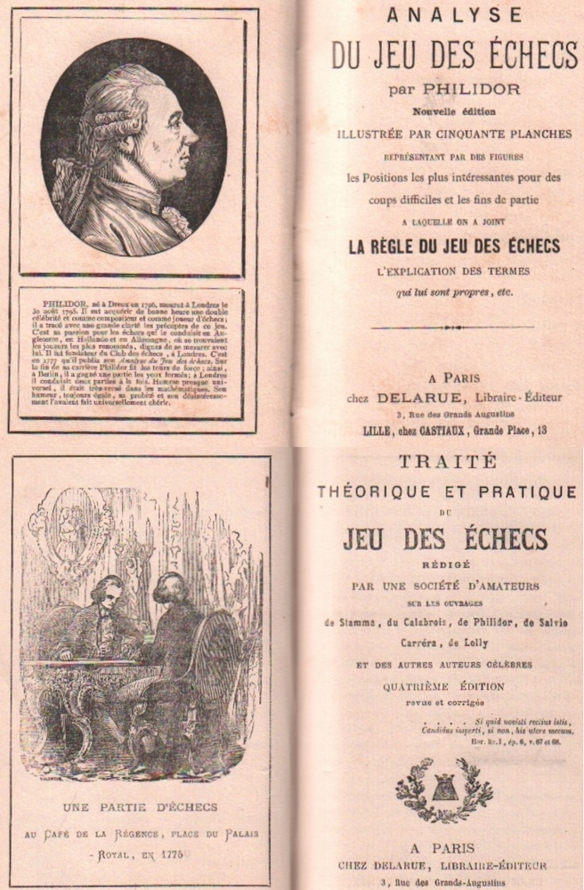 Philidor, A. D. (François André Danican.) Analyse du jeu des échecs. Nouvelle édition ... Paris,