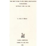 Buffalo 1894 und 1901. Hilbert, John S. The New York State Chess Association congresses Buffalo 1894