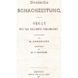 Deutsche Schachzeitung -(KOPIE). Organ für das gesammte Schachleben. Hrsg. von C. Schwede. (32.