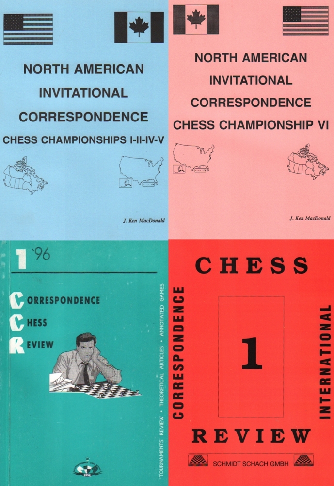 Fernschach. MacDonald, J. Ken. North American Invitational Correspondence Chess Championships I - II