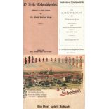 Lutze, Ernst Arthur. O diese Schachspieler! Schwank in einem Aufzug. Leipzig, Ronniger, 1924. 8°. 30