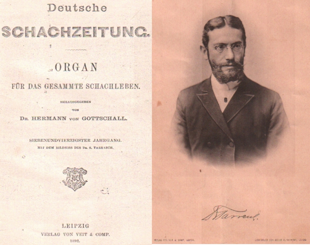 Deutsche Schachzeitung. Organ für das gesammte Schachleben. Hrsg. von H. von Gottschall. 47.