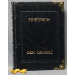 Geschichte. Friedrich der Große. Petersdorff, H. v. Fridericus Rex. Ein Heldenleben. Reprint der