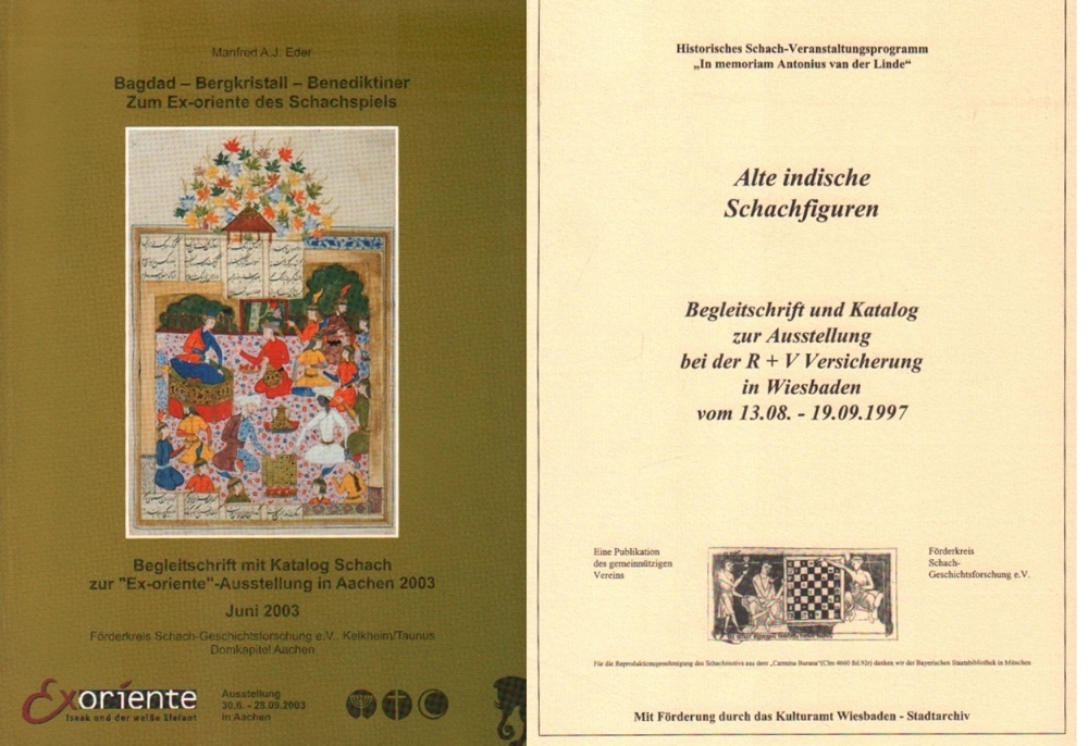 Eder, M. und F. J. Lang. (Hrsg.) Alte indische Schachfiguren. Begleitschrift und Katalog zur