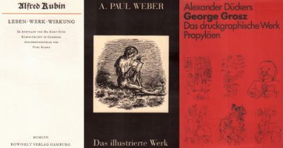 Bibliographie. Graphik. Grosz. Dückers, Alexander. George Grosz - Das druckgraphische Werk.