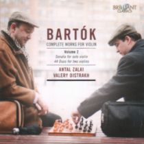 CD. Bartók, B. “Complete Works for Violin. Volume 2. Sonata for solo violin. 44 Duos for two