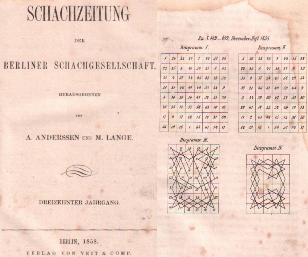 (Deutsche) Schachzeitung der Berliner Schachgesellschaft. Hrsg. von A. Anderssen und M. Lange. 13.