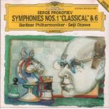 CD. Prokofiev, Serge. “Symphonies Nos. 1 “Classical” & 6“. Berliner Philharmoniker – Seiji Ozawa. CD