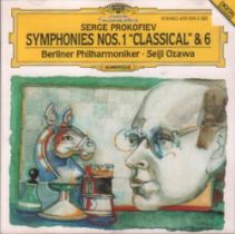 CD. Prokofiev, Serge. “Symphonies Nos. 1 “Classical” & 6“. Berliner Philharmoniker – Seiji Ozawa. CD