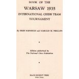 Warschau 1935. Reinfeld, Fred und Harold M. Phillips. Book of the Warsaw 1935 International Chess