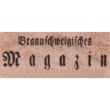 Braunschweig. Braunschweigisches Magazin ... Sammlung von 23 Bänden der Jahre 1895 bis 1907, 1909
