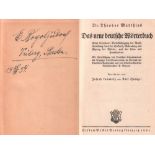 Bogoljubow. Matthias, Theodor. Das neue deutsche Wörterbuch … Bearbeitet von J. Lammertz und K.