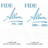 FIDE - Album. 1998 - 2000. / 2001 - 2003. Hrsg. von Denis Blondel und Bernd Ellinghoven. 2 Bände.