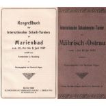 Marienbad 1925. Gunsberg, I. Kongreßbuch des Internationalen Schach - Turniers zu Marienbad … 1925 …