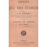 Philidor, François A. D. Analyse du jeu des échecs. Edition augmentée d'un recueil de soixante -