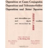 Duchamp, Marcel und Vitaly Halberstadt. Opposition et Cases Conjuguées. Opposition und