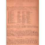 Posen 1953. Pólfinaly Mistrzostw Szachowych Polski Seniorów Poznaniuw. Bulletin Nr. 1 – 13. Ohne Ort