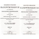 Bibliographie. Biographien. Poggendorff, Johann C. Biographisch-literarisches Handwörterbuch zur