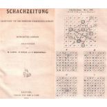 (Deutsche) Schachzeitung. Gegründet von der Berliner Schachgesellschaft. Hrsg. von M. Lange, B.