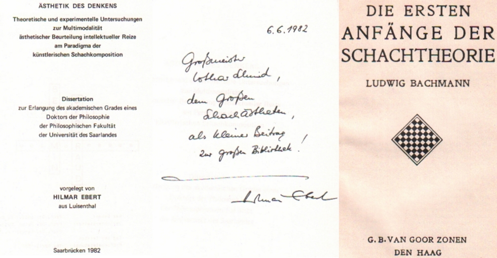 Ebert, Hilmar. Ästhetik des Denkens. Theoretische und experimentelle Untersuchungen zur